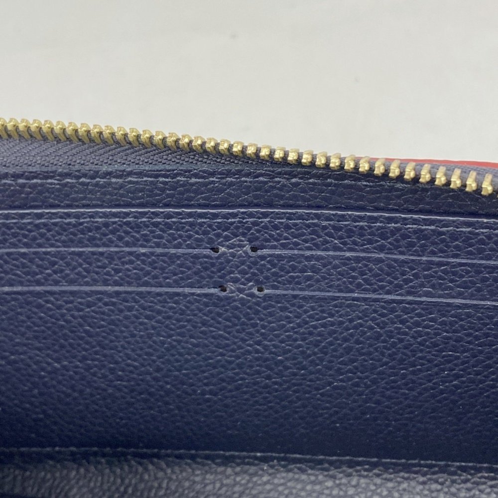 LOUIS VUITTON Red Monogram Wallet - Picture 7 of 10